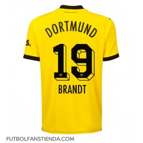 Borussia Dortmund Julian Brandt #19 Primera Equipación 2023-24 Manga Corta